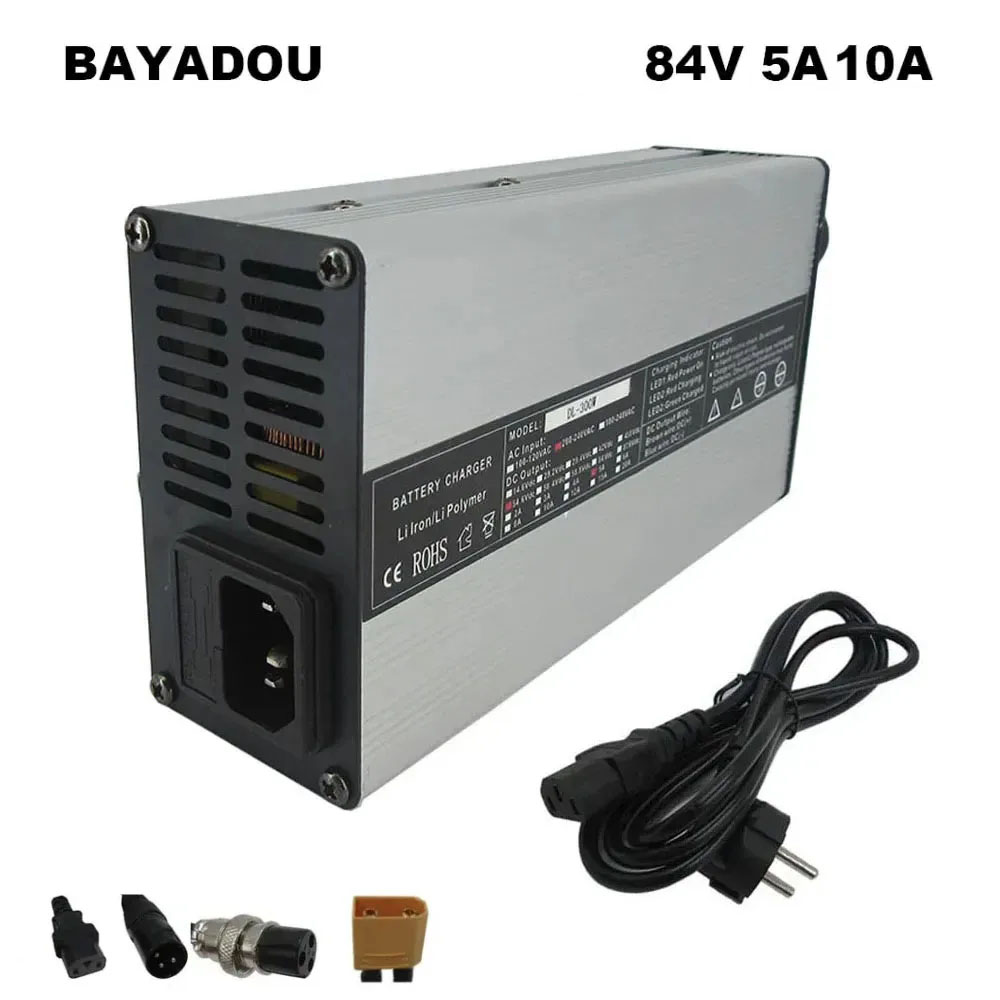 84V 20A Smart Charger - 72V 4A 5A 10A リチウムスマート充電器 20S