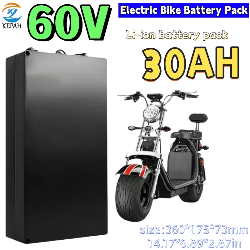 ハーレーバッテリー60V 20Ah/30Ah/40Ah/50 - 60V 50Ah Electric Scooter Battery のレビューと価格